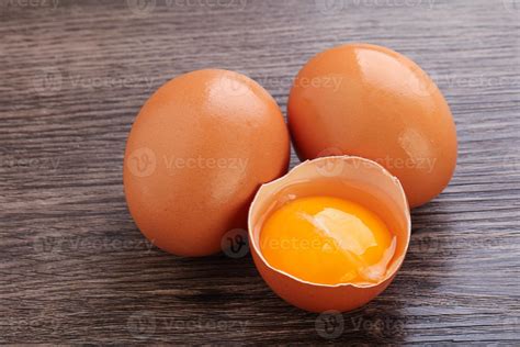 Fresh chicken Eggs with yolk 7508381 Stock Photo at Vecteezy