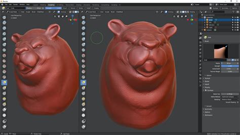 How to speed sculpt in Blender 2.80 | Creative Bloq