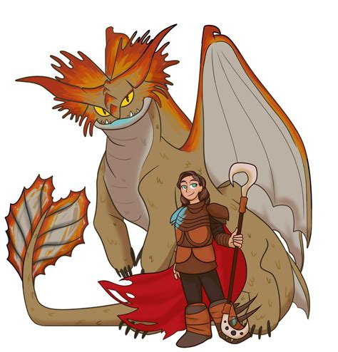 Valka and Cloudjumper by Kwiwo on DeviantArt