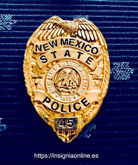 New Mexico State Police Badge | Insignias, Militar, Policía