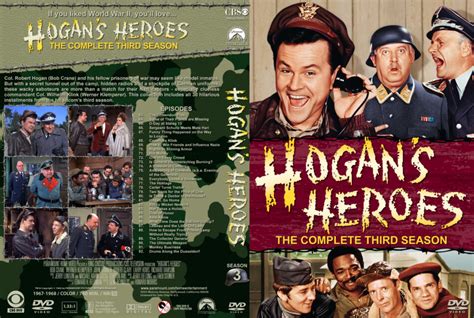 Hogan's Heroes - Season 3 dvd cover (1968) R1 Custom