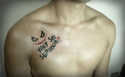 Why So Serious ? Joker Tattoo by brucelhh on DeviantArt