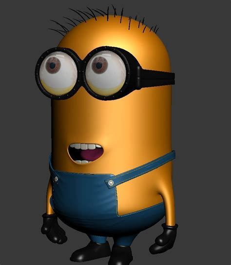 Minions 2 3D Model MAX OBJ 3DS FBX | CGTrader.com