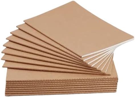 Amazon.com : 12 Pack A6 Kraft Notebooks, Kids Travel Journal, 80 Lined Pages (4 x 5.75 In ...