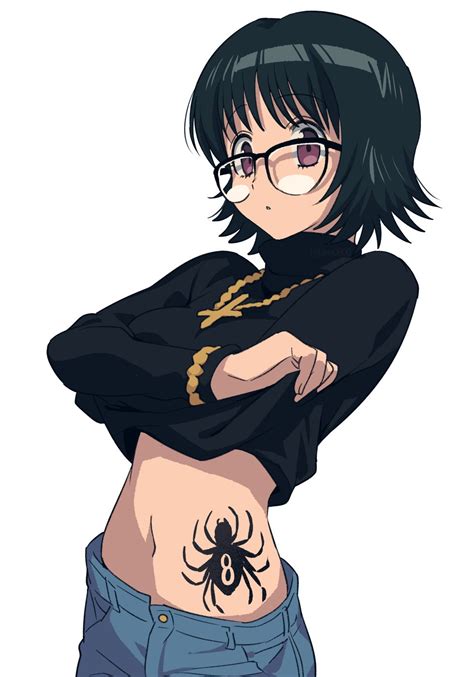 朝田ハチ／Asada Hachi on Twitter | Anime tattoos, Anime, Spider tattoo