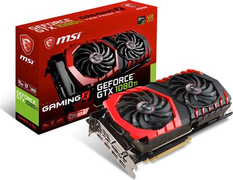 MSI GeForce GTX 1080 Ti 11GB Gaming X (GTX 1080 TI GAMING X 11G ...