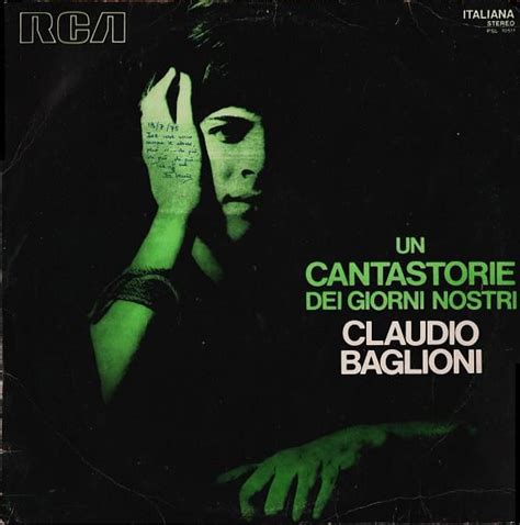 Claudio Baglioni - Un cantastorie dei giorni nostri Lyrics and ...