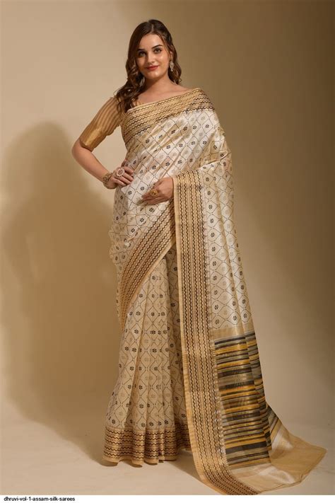 DHRUVI VOL 1 ASSAM SILK SAREES