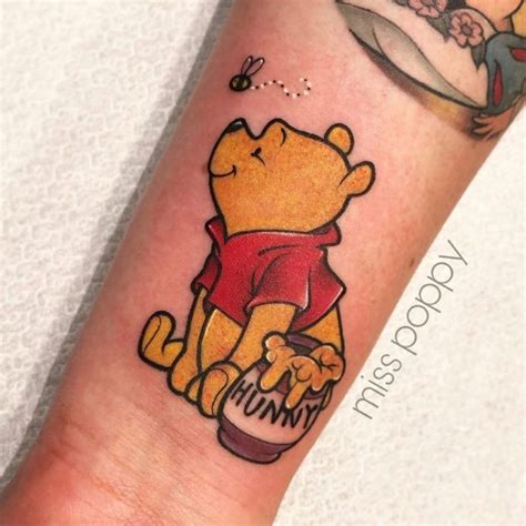 UPDATED: 40 Uplifting Winnie the Pooh Tattoos | Winnie the pooh tattoos ...
