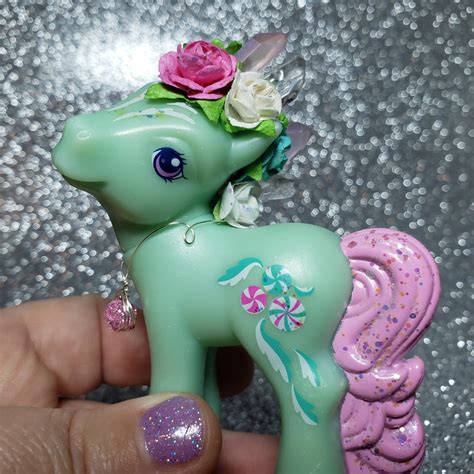 Crystal Pony Retro My Little Pony G3 Minty Mini - Etsy