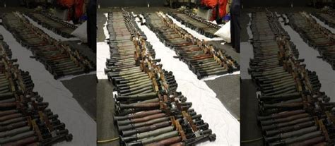 US seizes thousands of Iranian weapons, including grenade launchers, in ...