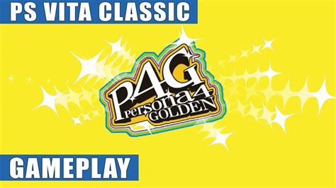 Persona 4: Golden PS Vita Gameplay | PS Vita Classic - YouTube