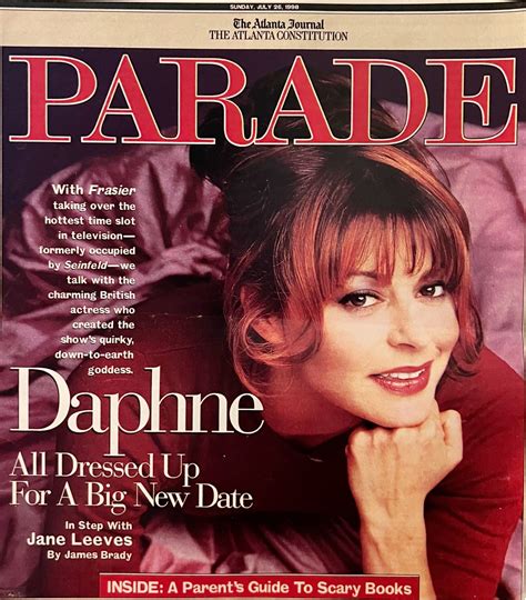 Parade Magazine Cover - Daily Jane Leeves