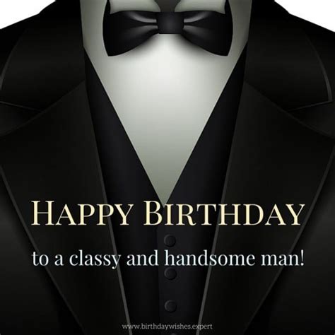 Happy Birthday to a classy and handsome man. | Happy birthday me, Happy ...