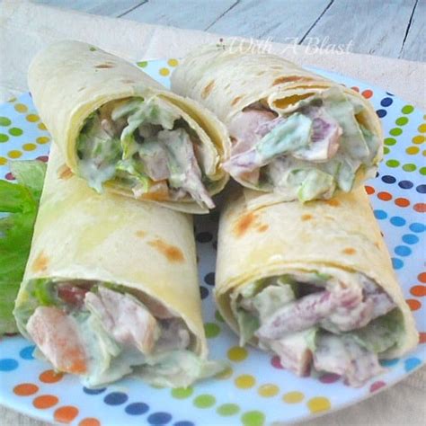 BLT Wraps (Non-Mayo Sauce) | With A Blast