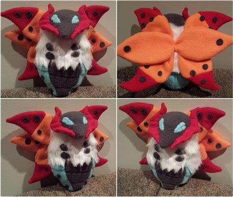 Volcarona Plush by m-sharlotte on DeviantArt