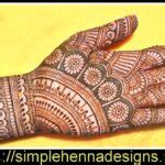 Girl’s Mehndi design | Simple Henna Designs