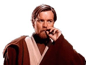 Obi Wan Transparent Sticker - Obi Wan Transparent Thoughtful - Discover & Share GIFs