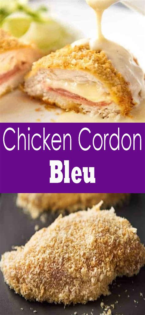 Chicken Cordon Bleu - pinsgreatrecipes19