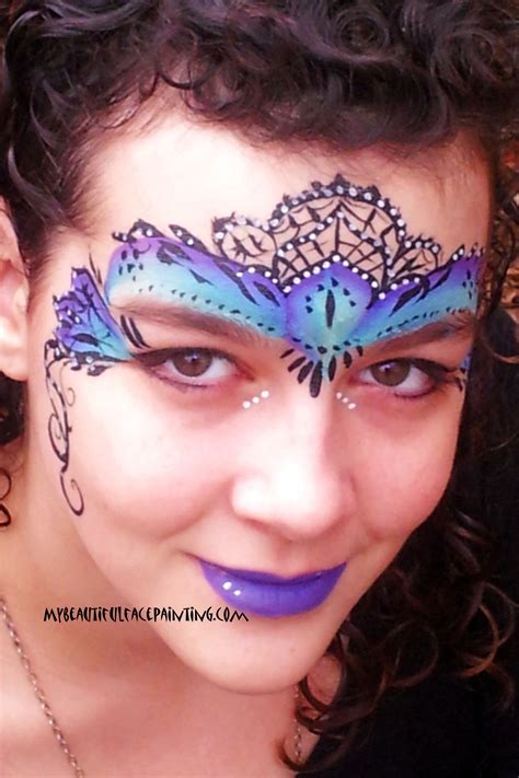 Mardi Gras Makeup, Mardi Gras Mask, Henna Pen, Face Paint Makeup, Face Painting Designs ...
