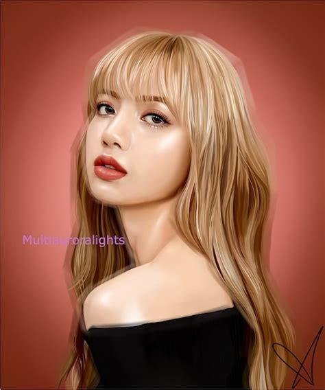 Lisa From Blackpink Original K-pop Fanart Print - Etsy