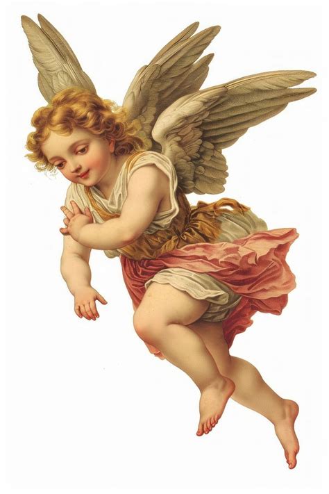 An angel flying usesual pose | Premium Photo Illustration - rawpixel