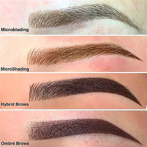 Powder Brows vs Microshading: Similarity & Difference