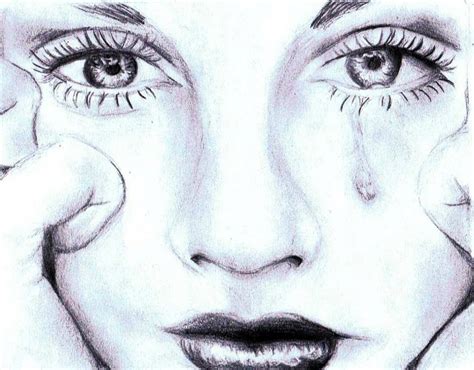 Sketch Of Someone Crying at PaintingValley.com | Explore collection of Sketch Of Someone Crying