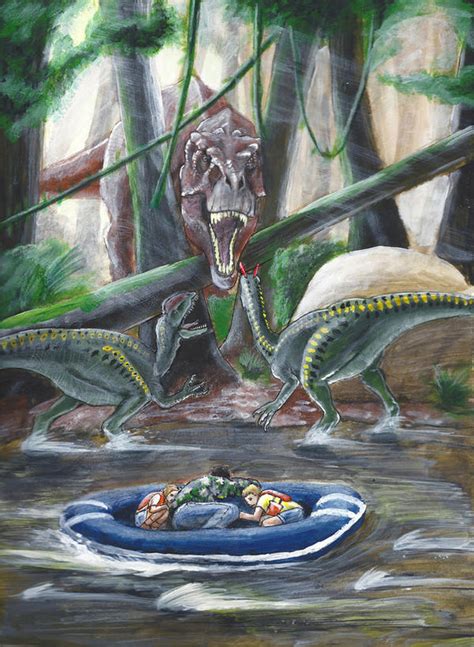 Jurassic Park novel illustration #2 by eatalllot on DeviantArt