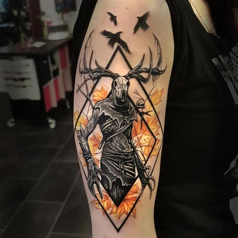 The Witcher (Leshy), tattoo work by © Inkside-Out Tattoo : r/Witcher3