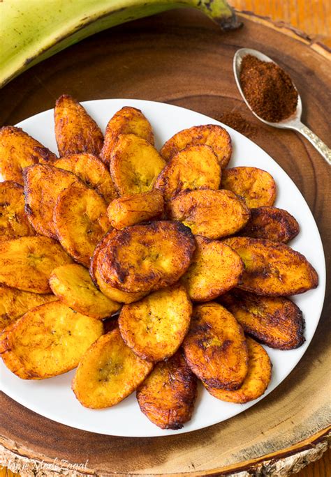 Sweet and Spicy Fried Plantain