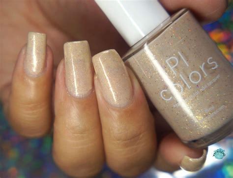 Sharks Eye Moonshell.062 Nude Nail Polish With Holographic Glitter - Etsy | Nail polish, Nude ...