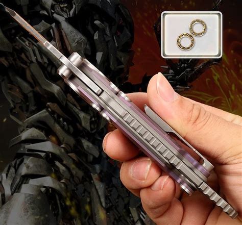 Titanium Alloy Folding Knife-Edcgearzone.com