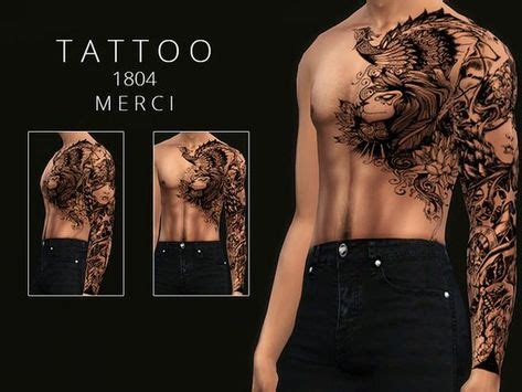 7 Best Male Tattoos images | Sims 4 tattoos, Sims mods, Sims 4 cc finds