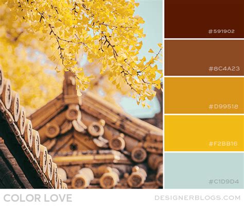 Yellow & Brown Color Palette