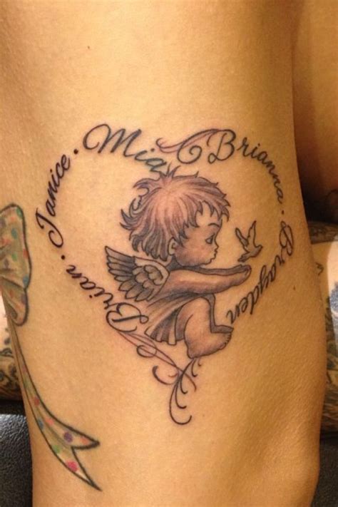 Found on Bing from tonobanquetes.com Small Angel Tattoo, Angel Tattoo For Women, Baby Angel ...