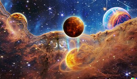 3840x1080px | free download | HD wallpaper: space, galaxy, James Webb Space Telescope, planet ...