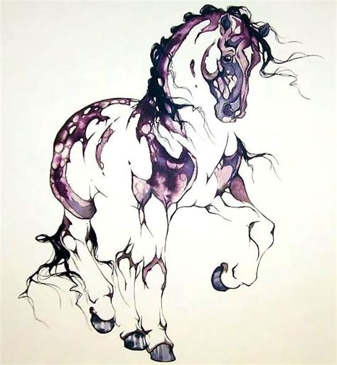 Dark Horse Tattoo Design