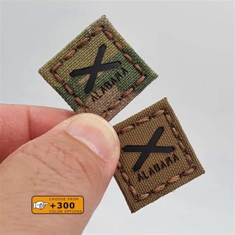 Alabama State Flag Ranger Eye Patch【ORDER NOW】