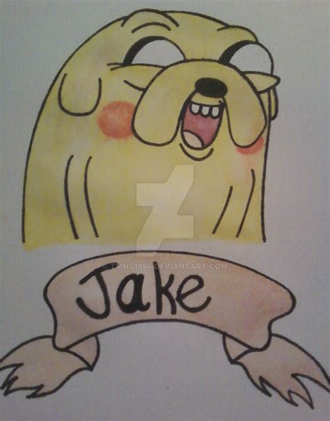 Jake The Dog Watercolor by TMNT1984 on DeviantArt