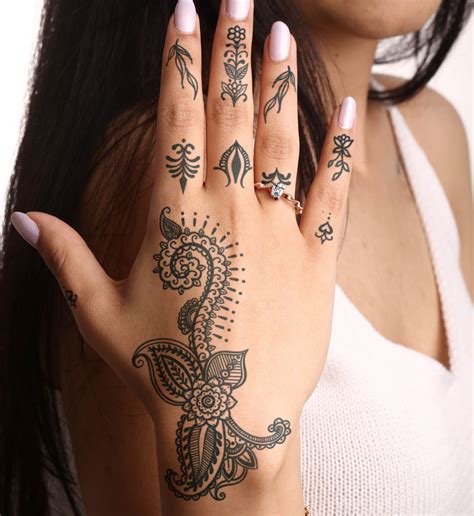 Traditional Henna Pack | Semi-Permanent Tattoo - Not a Tattoo