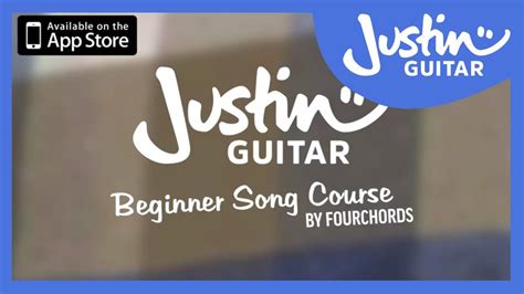 The Justin Guitar Beginner Song Course by FourChords for iOS & Android ...