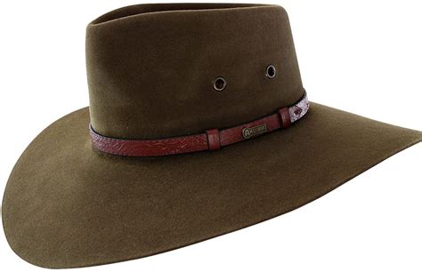 Amazon.com: akubra Territorio Hat, Color Caqui, 58cm, Caqui: Clothing ...