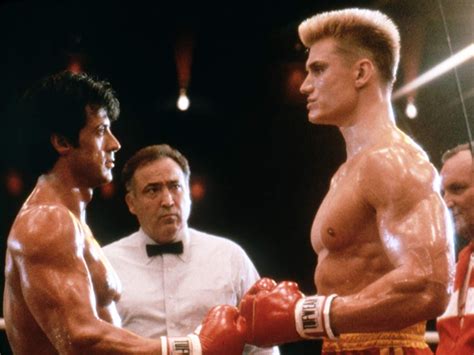 FARK.com: (12177350) Sylvester Stallone breaks down a hypothetical fight between Rocky and Rambo ...