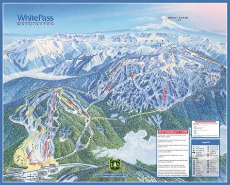 White Pass Trail Map | OnTheSnow