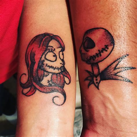 jack and sally tattoos for couples - Vonnie Mccray