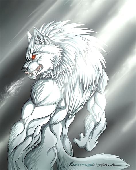 White Werewolf by IIXBLACKLIONXII on DeviantArt | Werewolf art ...