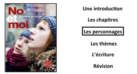 No et Moi- Book study- characters- Les personnages | Teaching Resources