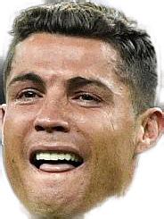 Cristiano Ronaldo crying Head Blank Template - Imgflip