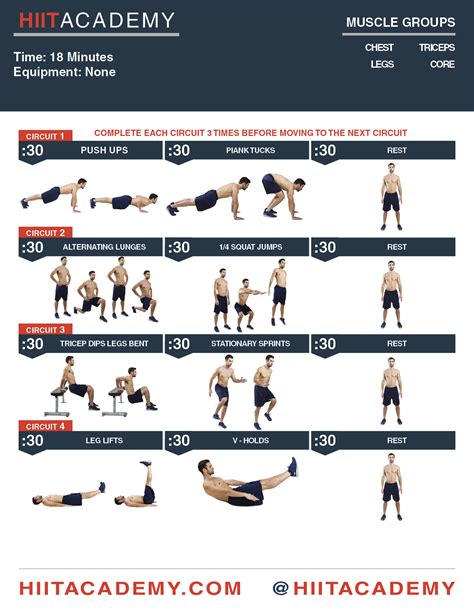 Total Bodyweight HIIT Workout | HIIT Academy | HIIT Workouts | HIIT Workouts For Men | HIIT ...